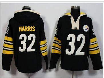 Pittsburgh Steelers #32 Franco Harris Black Player Winning Method Pullover NFL Hoodie