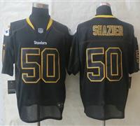 Pittsburgh Steelers #50 Ryan Shazier Lights Out Black NFL Elite Jersey