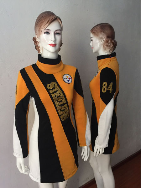 Pittsburgh Steelers #84 Antonio Brown NFL Player New Womens Windbreaker