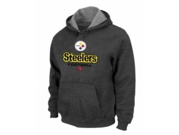 Pittsburgh Steelers Critical Victory Pullover Hoodie D.Grey