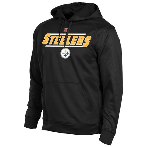 Pittsburgh Steelers Majestic Synthetic Hoodie Sweatshirt Black Pittsburgh Steelers Majestic Synthetic Hoodie Sweatshirt Black