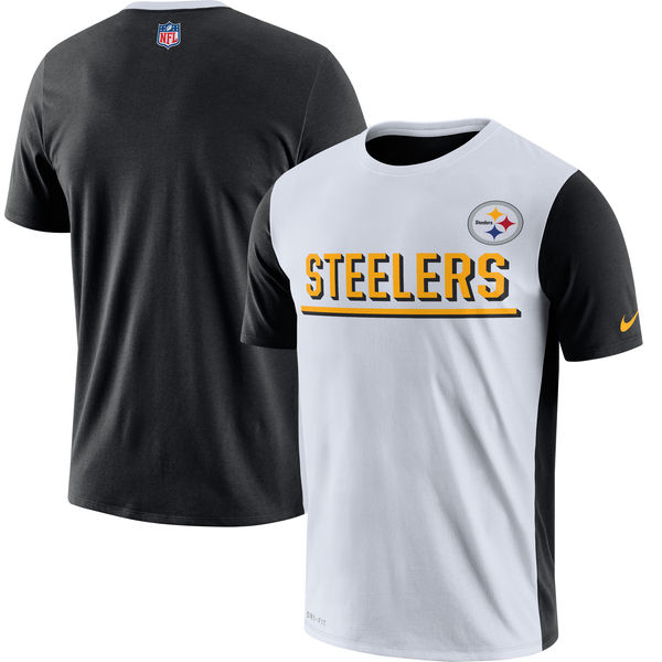 Pittsburgh Steelers Nike Champ Drive 2.0 Performance T-Shirt White Pittsburgh Steelers Nike Champ Drive 2.0 Performance T-Shirt White