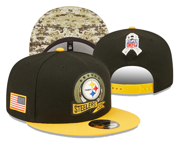 Pittsburgh Steelers Salute To Service Stitched Snapback Hats 0123