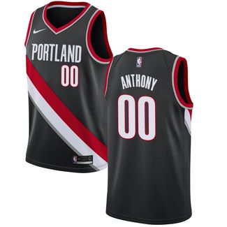 Portland Trail Blazers #00 Carmelo Anthony Black jerseys Portland Trail Blazers #00 Carmelo Anthony Black jerseys
