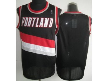 Portland Trail Blazers Blank Black Revolution 30 NBA Jerseys