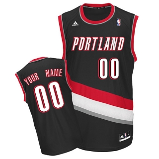 Portland Trail Blazers Youth Custom black Jersey Portland Trail Blazers Youth Custom black Jersey