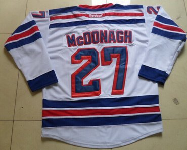 NHL Jerseys New York Rangers #27 Mcdonagh white Jerseys