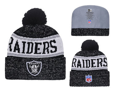Raiders Fresh Logo Fashion Knit Hat YD