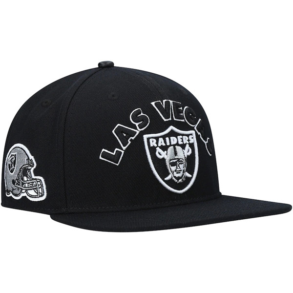 Raiders Stitched Snapback Hats --TX