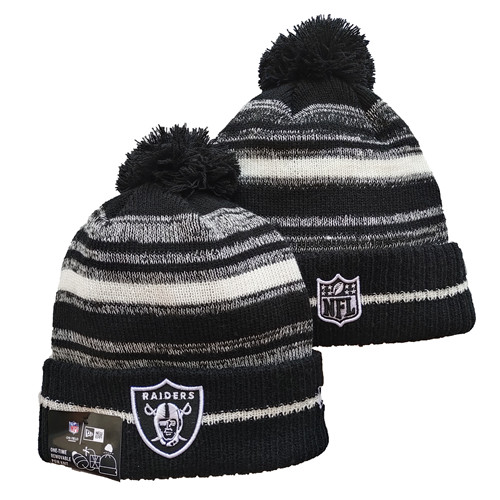 Raiders Team Logo Pom Knit Hat 1 YD