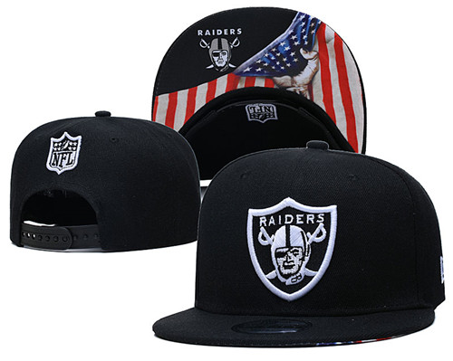 Raiders Team Logos Adjustable Hat GS
