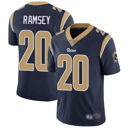 Rams #20 Jalen Ramsey Navy Blue Team Color Men's Stitched Football Vapor Untouchable Limited Jersey Rams #20 Jalen Ramsey Navy Blue Team Color Men's Stitched Football Vapor Untouchable Limited Jersey
