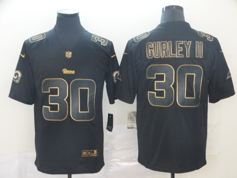 Rams 30 Todd Gurley II Black Gold Vapor Untouchable Limited Jersey Rams 30 Todd Gurley II Black Gold Vapor Untouchable Limited Jersey