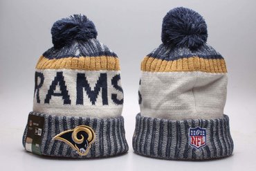 Rams Fresh Logo Fashion Knit Hat YP
