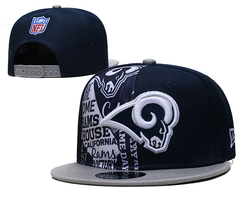 Rams Team Logo Snapback Hat --TX