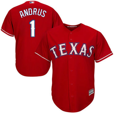 Rangers #1 Elvis Andrus Red Cool Base Stitched Youth MLB Jersey Rangers #1 Elvis Andrus Red Cool Base Stitched Youth MLB Jersey