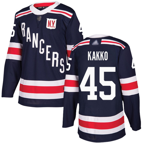 Rangers #45 Kaapo Kakko Navy Blue Authentic 2018 Winter Classic Stitched Youth Hockey Jersey Rangers #45 Kaapo Kakko Navy Blue Authentic 2018 Winter Classic Stitched Youth Hockey Jersey