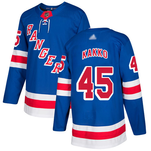 Rangers #45 Kaapo Kakko Royal Blue Home Authentic Stitched Youth Hockey Jersey Rangers #45 Kaapo Kakko Royal Blue Home Authentic Stitched Youth Hockey Jersey
