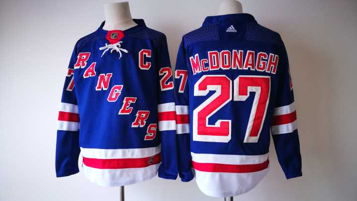 Rangers 27 Rayn McDonagh Blank Blue Adidas Jersey