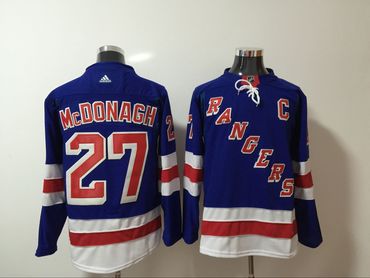 Rangers 27 Rayn McDonagh Blue Adidas Jersey