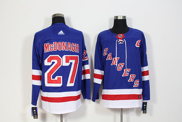 Rangers 27 Ryan McDonagh Blue Adidas Jersey Rangers 27 Ryan McDonagh Blue Adidas Jersey