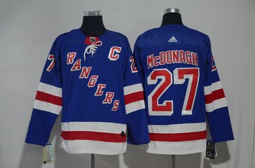 Rangers 27 Ryan McDonagh Blue Adidas Jersey