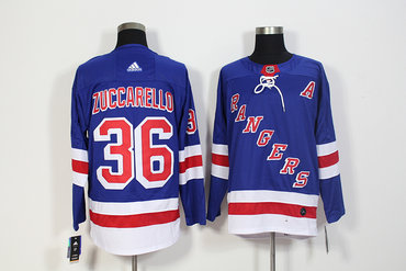 Rangers 36 Mats Zuccarello Blue Adidas Jersey Rangers 36 Mats Zuccarello Blue Adidas Jersey