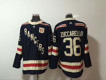 Rangers 36 Mats Zuccarello Navy Adidas Jersey Rangers 36 Mats Zuccarello Navy Adidas Jersey