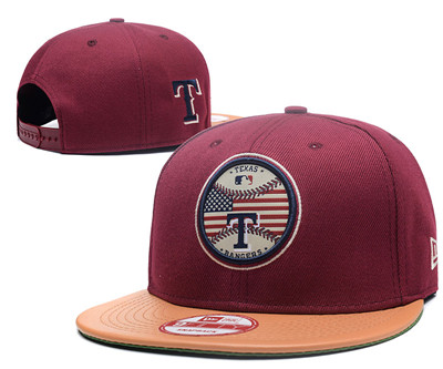 Rangers Team Logo Burgundy Adjustable Hat GS