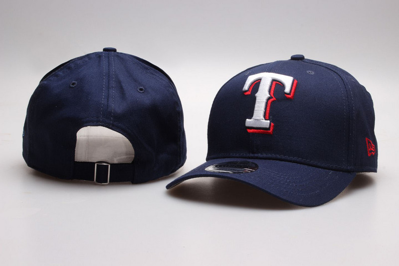 Rangers Team Logo Navy Adjustable Hat YP