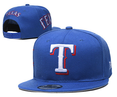 Rangers Team Logo Royal Adjustable Hat YD