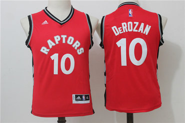 Raptors 10 DeMar DeRozan Red Youth Swingman Jersey Raptors 10 DeMar DeRozan Red Youth Swingman Jersey