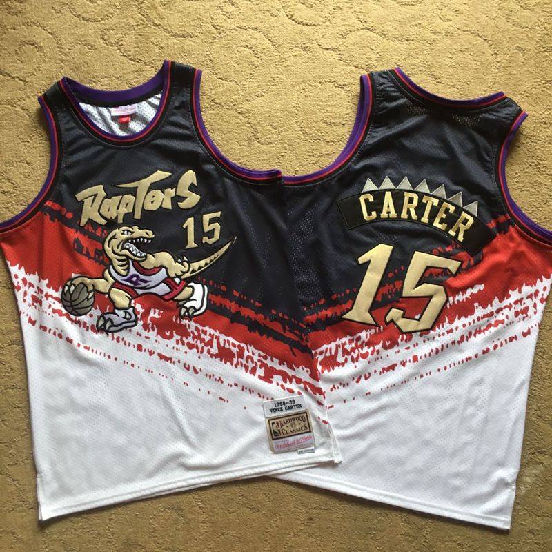 Raptors 15 Vince Carter Multi Color 1998-99 Hardwood Classics Independent Swingman Jersey Raptors 15 Vince Carter Multi Color 1998-99 Hardwood Classics Independent Swingman Jersey