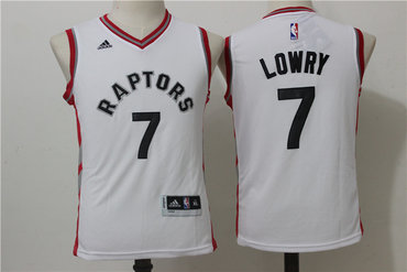 Raptors 7 Kyle Lowry White Youth Swingman Jersey Raptors 7 Kyle Lowry White Youth Swingman Jersey
