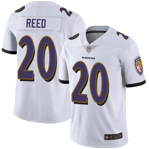 Ravens #20 Ed Reed White Men's Stitched Football Vapor Untouchable Limited Jersey Ravens #20 Ed Reed White Men's Stitched Football Vapor Untouchable Limited Jersey