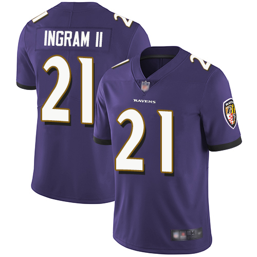 Ravens #21 Mark Ingram II Purple Team Color Men's Stitched Football Vapor Untouchable Limited Jersey Ravens #21 Mark Ingram II Purple Team Color Men's Stitched Football Vapor Untouchable Limited Jersey