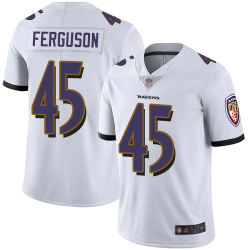 Ravens #45 Jaylon Ferguson White Youth Stitched Football Vapor Untouchable Limited Jersey Ravens #45 Jaylon Ferguson White Youth Stitched Football Vapor Untouchable Limited Jersey
