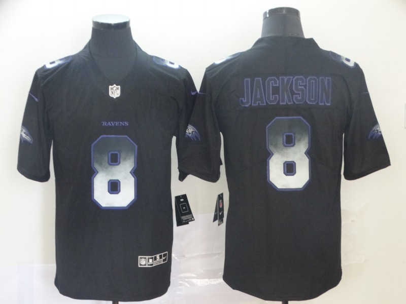 Ravens 8 Lamar Jackson Black Arch Smoke Vapor Untouchable Limited Jersey Ravens 8 Lamar Jackson Black Arch Smoke Vapor Untouchable Limited Jersey