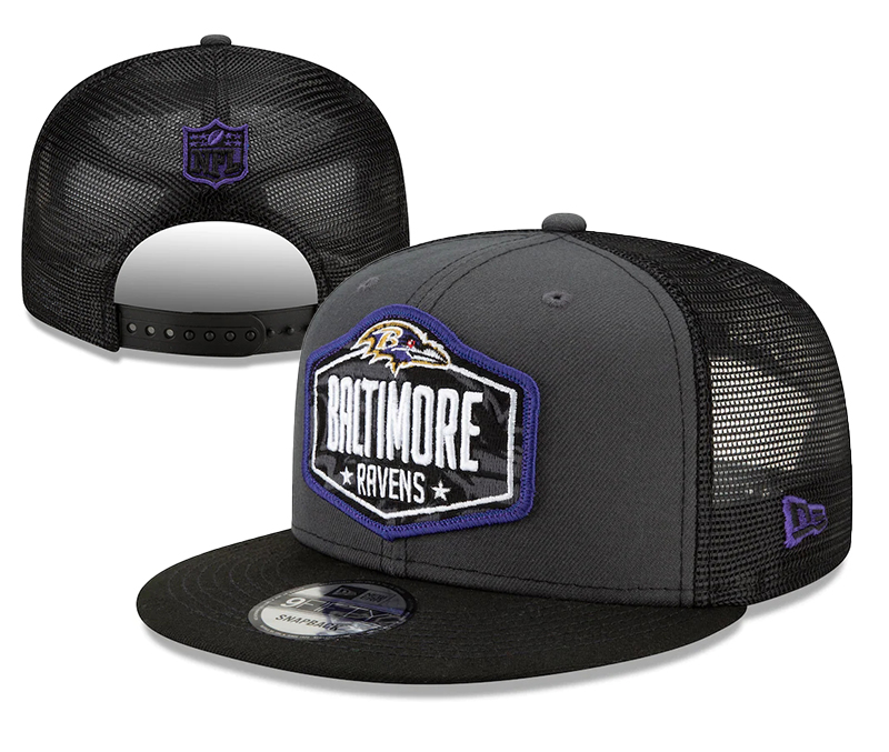 Ravens Football Team 2021 NFL Draft Hat