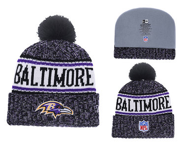 Ravens Fresh Logo Fashion Knit Hat YD
