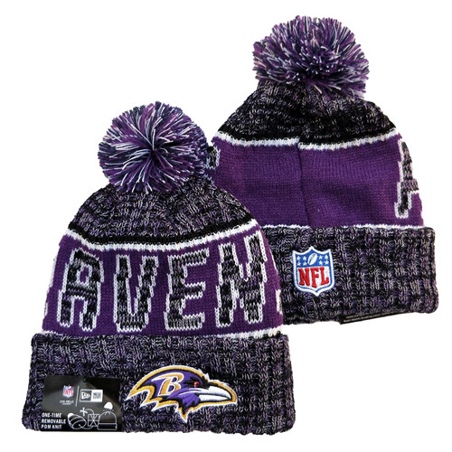 Ravens Knit Hat YD