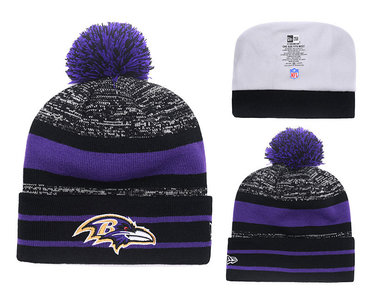 Ravens Team Logo Knit Hat YD
