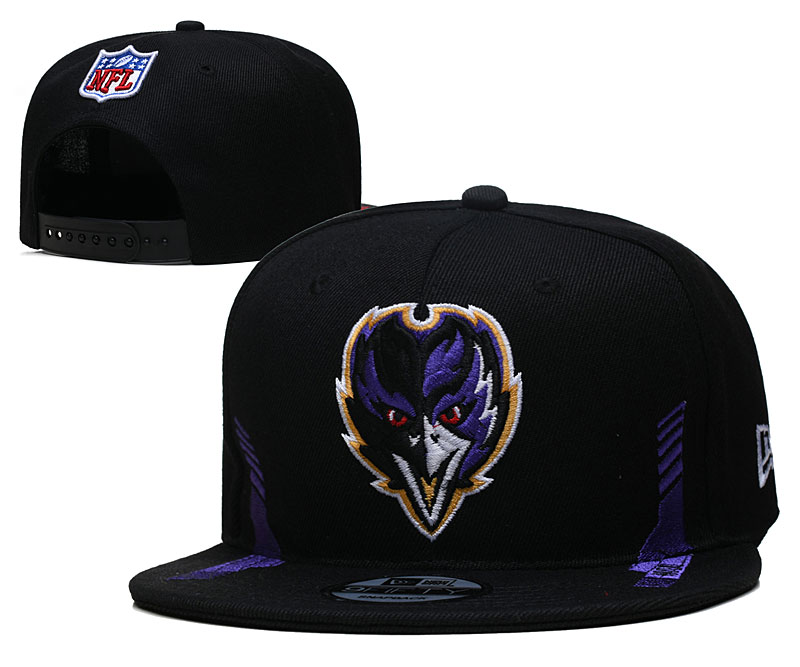 Ravens Team logo Snapback Hat--YD