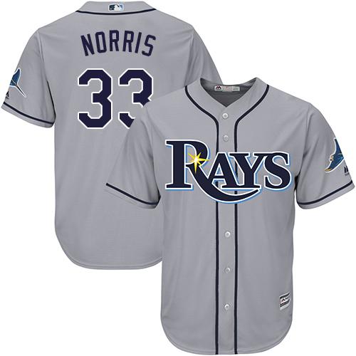 Rays #33 Derek Norris Grey Cool Base Stitched Youth MLB Jersey Rays #33 Derek Norris Grey Cool Base Stitched Youth MLB Jersey