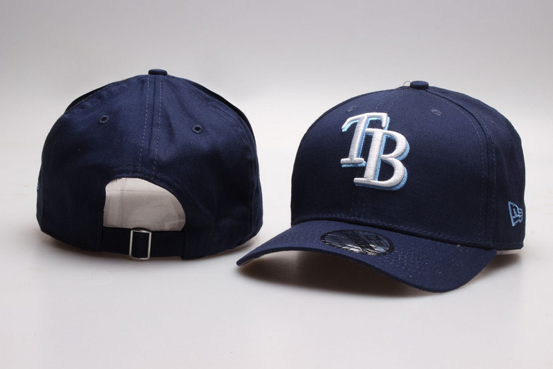 Rays Team Logo Navy Adjustable Hat YP