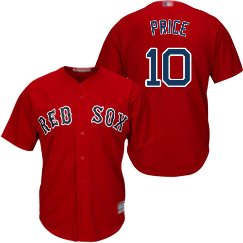Red Sox #10 David Price Red Cool Base Stitched Youth Baseball Jersey Red Sox #10 David Price Red Cool Base Stitched Youth Baseball Jersey
