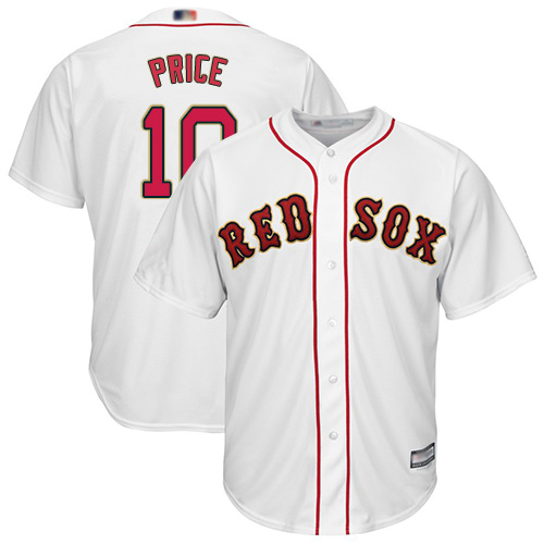 Red Sox #10 David Price White Cool Base Stitched Youth Baseball Jersey Red Sox #10 David Price White Cool Base Stitched Youth Baseball Jersey