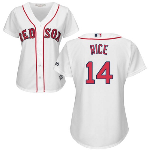 Red Sox #14 Jim Rice White Home Women's Stitched MLB Jersey Red Sox #14 Jim Rice White Home Women's Stitched MLB Jersey