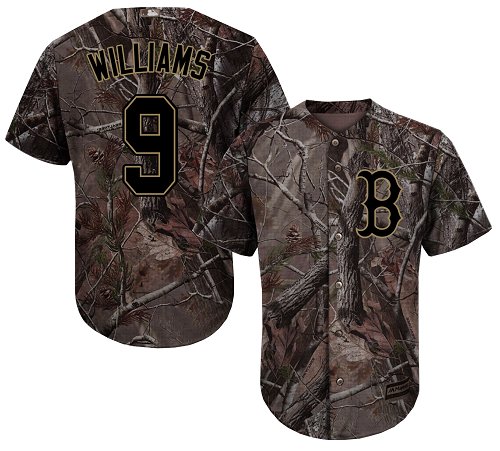 Red Sox #9 Ted Williams Camo Realtree Collection Cool Base Stitched Youth Baseball Jersey Red Sox #9 Ted Williams Camo Realtree Collection Cool Base Stitched Youth Baseball Jersey