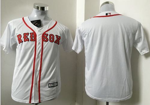 Red Sox Blank White Cool Base Stitched Youth MLB Jersey Red Sox Blank White Cool Base Stitched Youth MLB Jersey